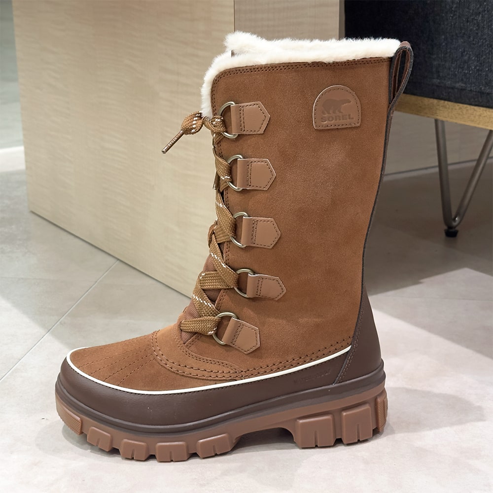 SOREL [ソレル]ティボリ5 トールウォータープルーフ5A Tivoli V TALL WP / NL5114 242 VELVET TAN ブラウンスノーブーツ / 雪 / 心地好い / 音の大きさ / 定番 / ロング / 防寒 /