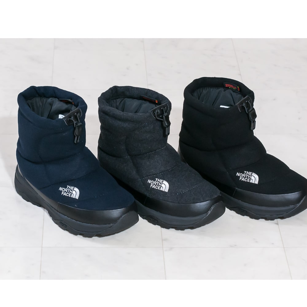 楽天市場 The North Face ノースフェイス ヌプシブーティーウールvショート ユニセックス a Nf C チャコールw Nuptse Bootie Wool V Shortスノーブーツ 雪 カジュアル Carrot