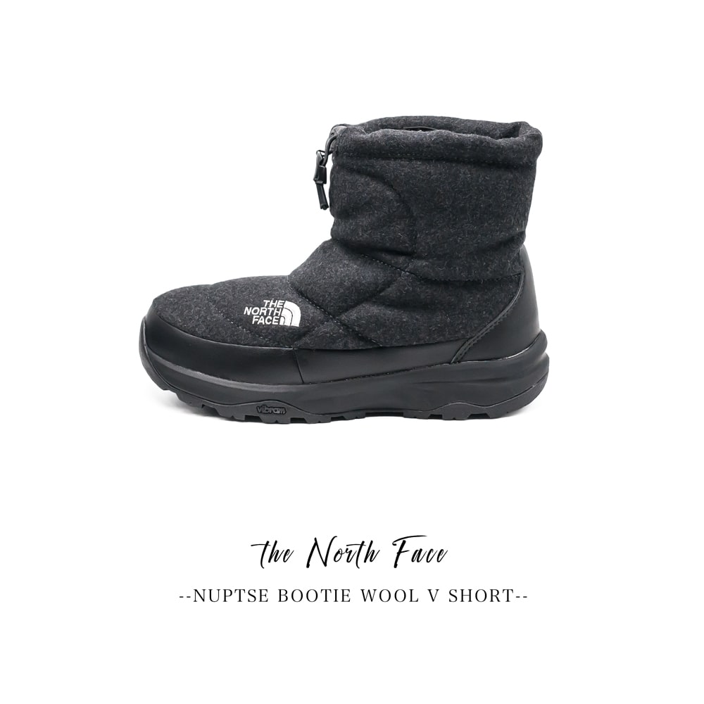 楽天市場 The North Face ノースフェイス ヌプシブーティーウールvショート ユニセックス a Nf C チャコールw Nuptse Bootie Wool V Shortスノーブーツ 雪 カジュアル Carrot