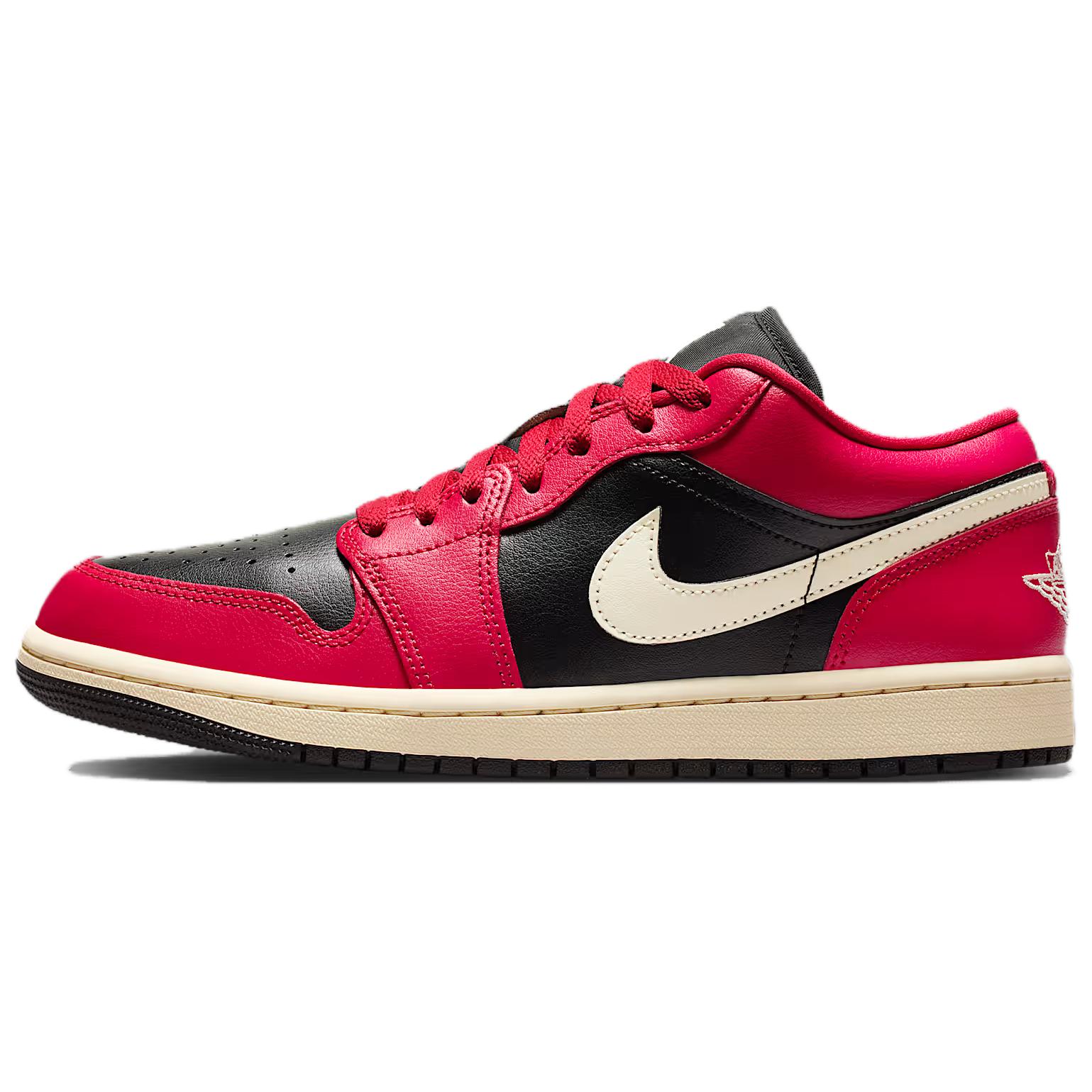 【新品・定まり品・貨物輸送無料】Jordan 1 Low Mystic Hibiscus Black DC0774-605 スニーカー レディース 国内送りとどける