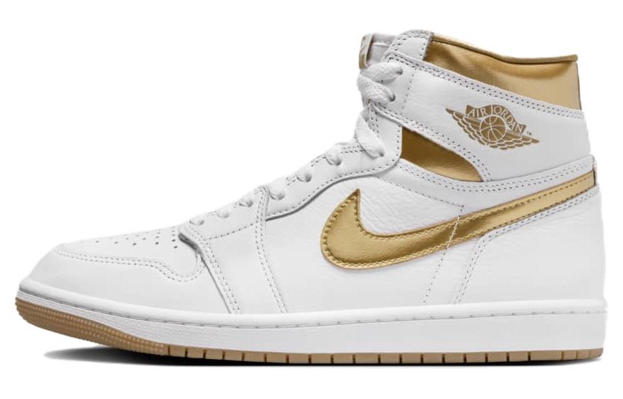 【新品・置き目品・貨物輸送無料】Jordan 1 Retro High OG Metallic Gold FD2596-107 スニーカー レディース 国内送りとどける