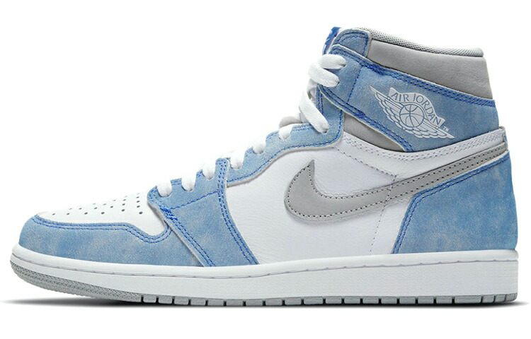 【新品・置き目品・貨物輸送無料】Jordan 1 Retro High Hyper Royal Smoke Grey 555088-402 スニーカー メンズ 国内送りとどける