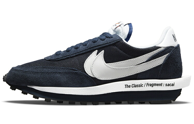 【新品・置き目品・貨物輸送無料】ナイキ Nike LD Waffle 空想科学小説 sacai Fragment Blue Void DH2684-400 スニーカー メンズ 国内送りとどける