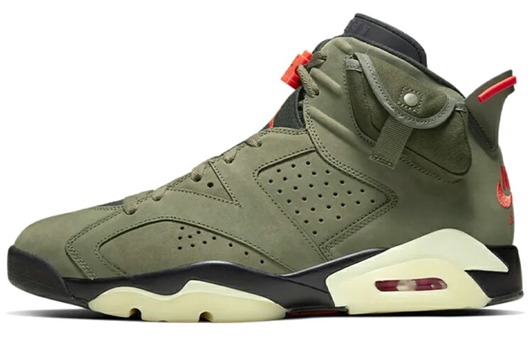 ナイキ NIKE エアジョーダン6 NIKE AIR JORDAN 6 スニーカー オリーブ ブラック メンズ レディース ハイカット