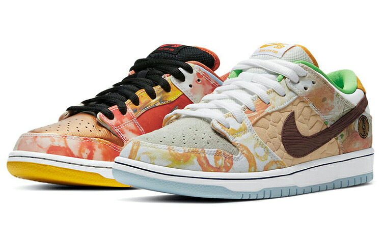 【新品・定まり品・貨物輸送無料】ナイキ Nike SB ダンク 置き目 Dunk Low Street Hawker (2021) CV1628-800 スニーカー メンズ 国内送りとどける