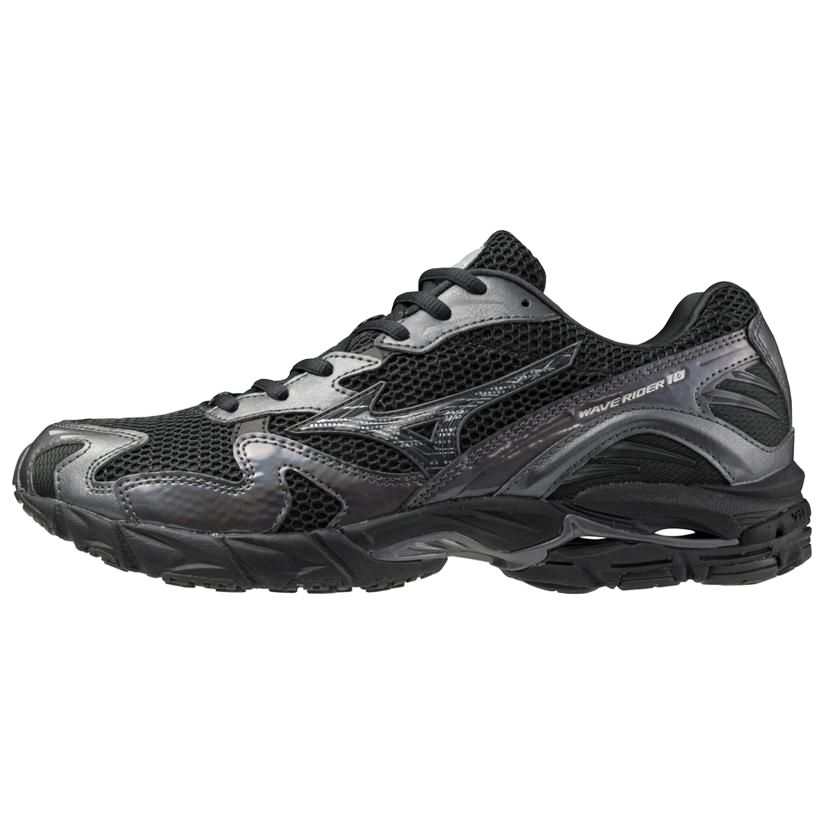 【新品・置き目品・貨物輸送無料】ミズノ Mizuno Wave Rider 10 スニーカー ユニ一発やる 国内送りとどける