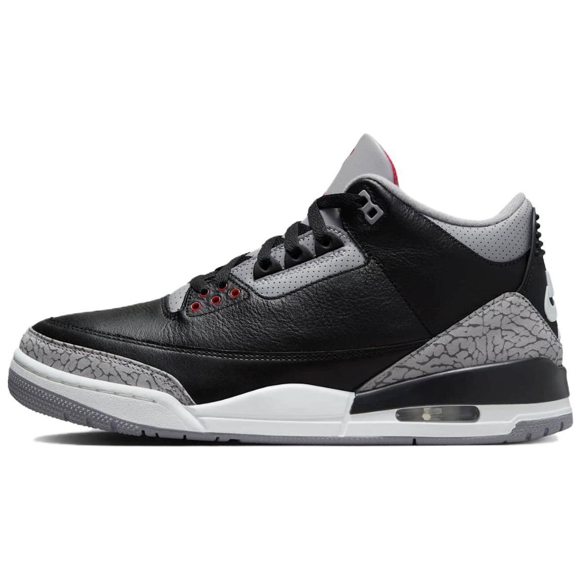 【新品・定め事品・貨物輸送無料】Jordan 3 Retro OG Black Cement (2024) DN3707-010 スニーカー メンズ 国内送りとどける