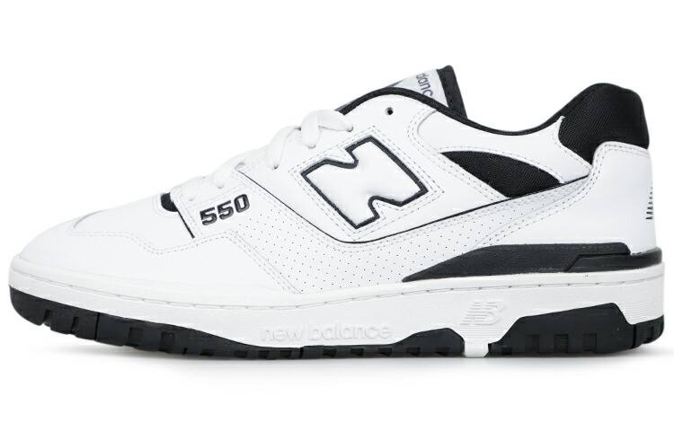 【新品・定まり品・貨物輸送無料】ニュー平衡にする New Balance 550 白いこと 黒いこと White Black BB550HA1 スニーカー メンズ 国内送りとどける