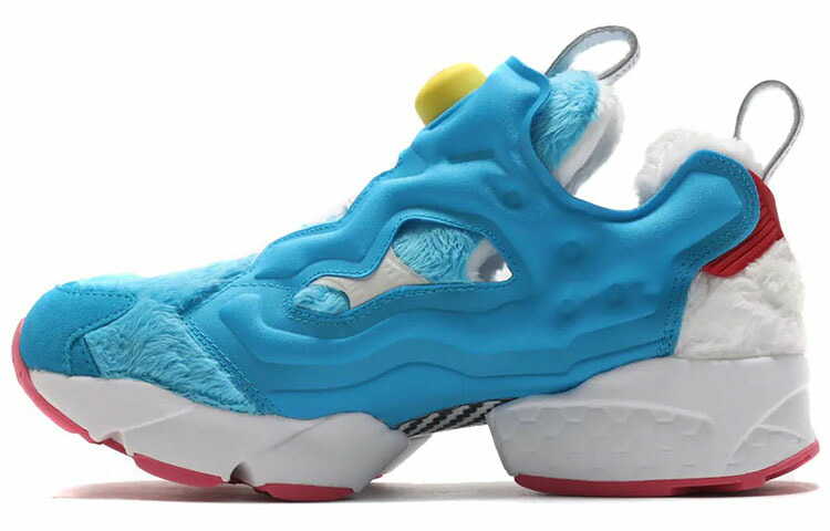 【新品・定まり品・貨物輸送無料】Reebok Instapump Fury Doraemon Furry Blue GV7288 スニーカー メンズ 国内送りとどける