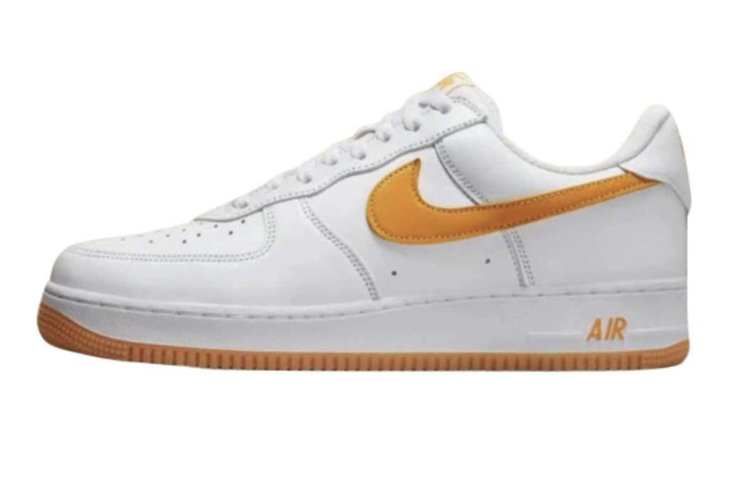 ナイキ Nike Air Force 1 Low Retro QS Color Of The Month White University Gold FD7039-100 スニーカー メンズ 国内発送|CARRYME 店