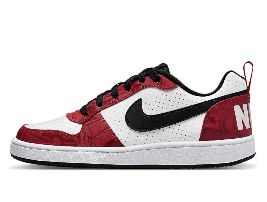 【新品・正規品・送料無料】ナイキ Nike Court Borough Low 2020 Red White スニーカー キッズ国内発送