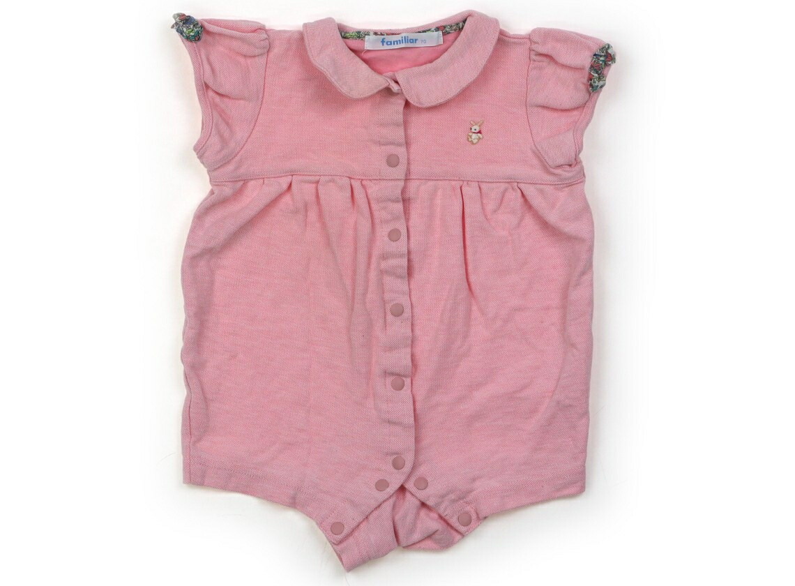 【新品・未使用】familiar カバーオール 70 ピンク 楽天市場】ファミリア familiar カバーオール 70 女の子