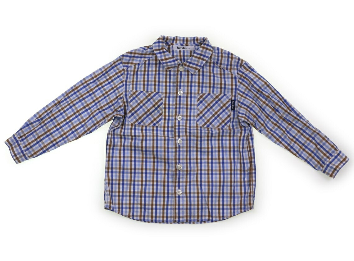 楽天市場】ファミリア familiar シャツ・ブラウス 100 男の子 紺