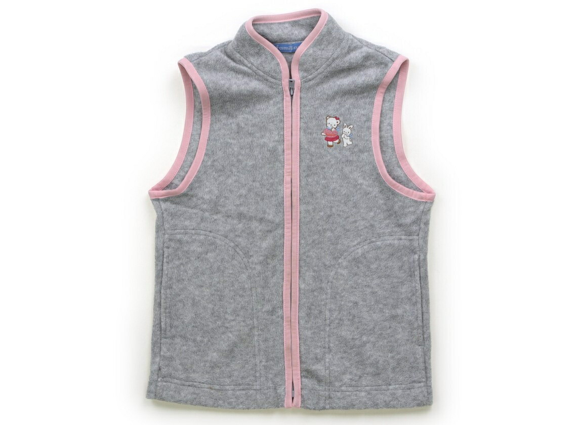 楽天市場】【familiar】ファミリア ニット ベスト ベージュ