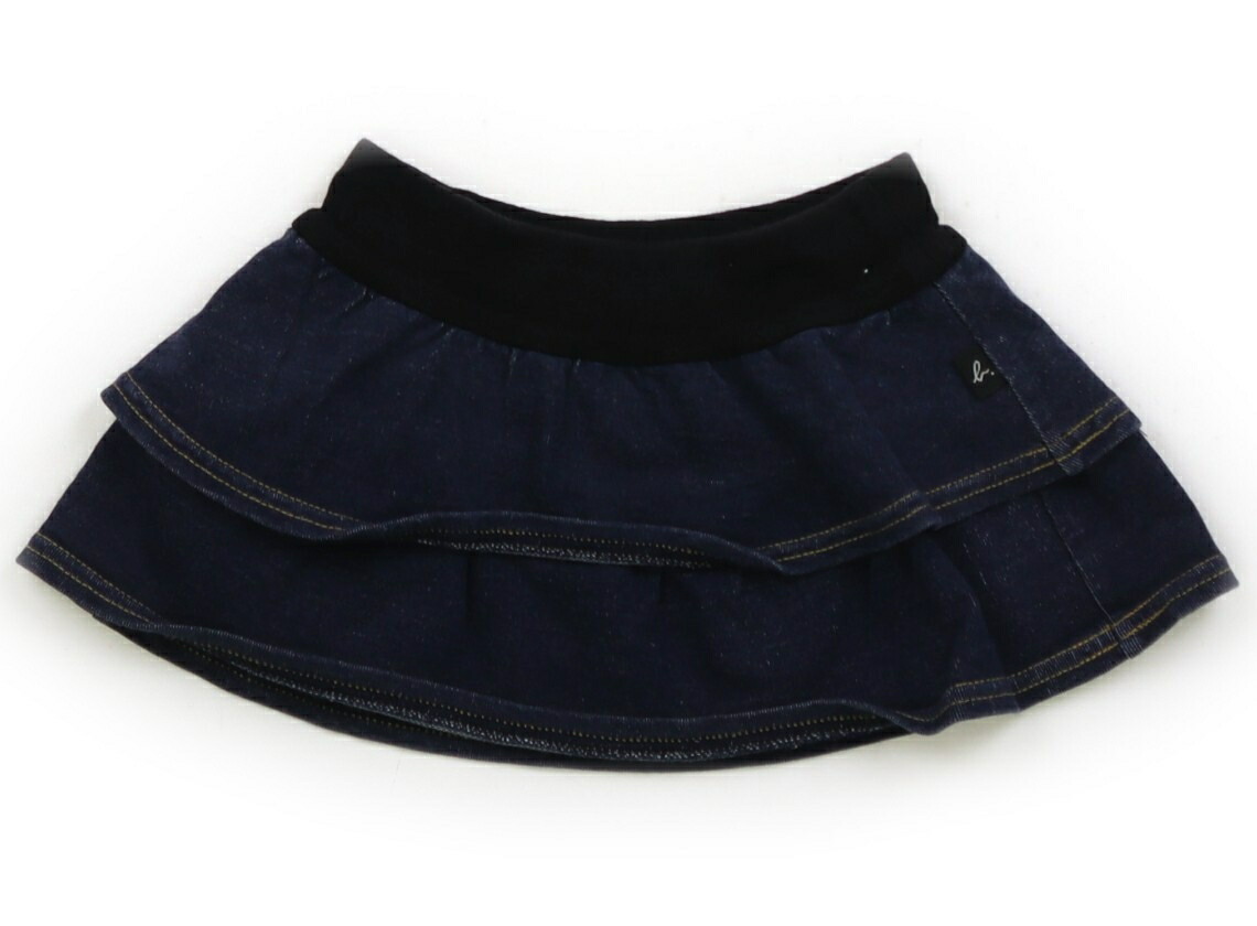 アニエス・ベーkids黒 プリーツスカート （12ans） JIM0 E JUPE キッズ スカート ｜agnès b. ENFANT/LAYETTE（アン