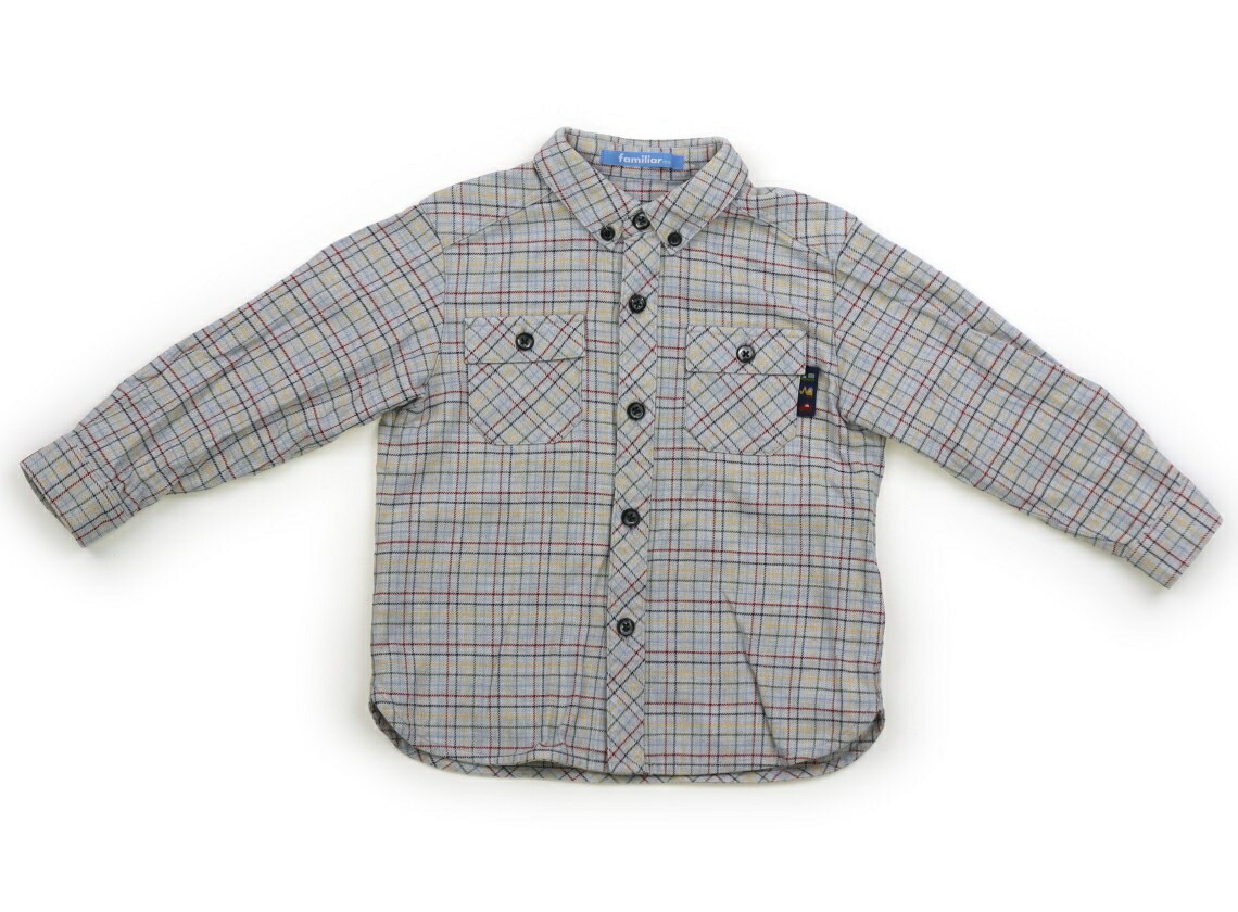 楽天市場】ファミリア familiar シャツ・ブラウス 100 男の子 紺
