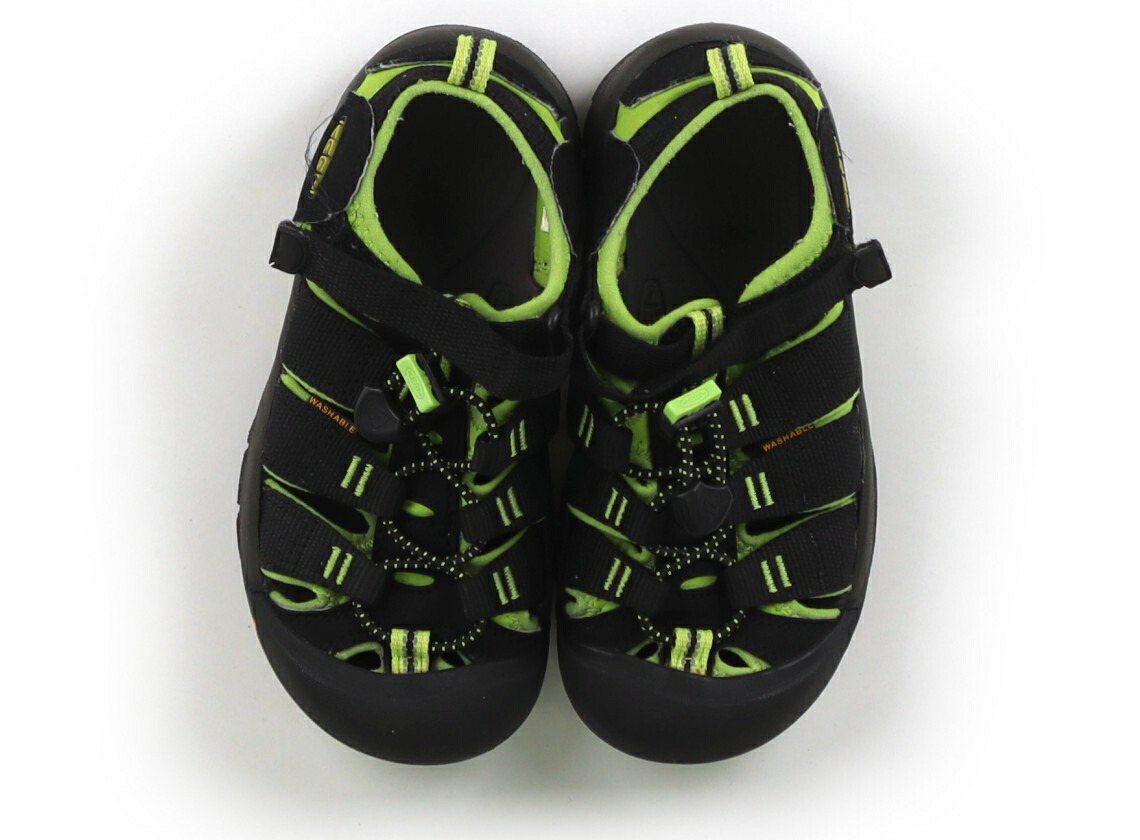 キーン KEEN スニーカー 靴19cm～ 男の子 ブラック・ライム 子供服 ベビー服 キッズ アウトレット ユーズド 【中古】キッズ・ベビー・マタニティ