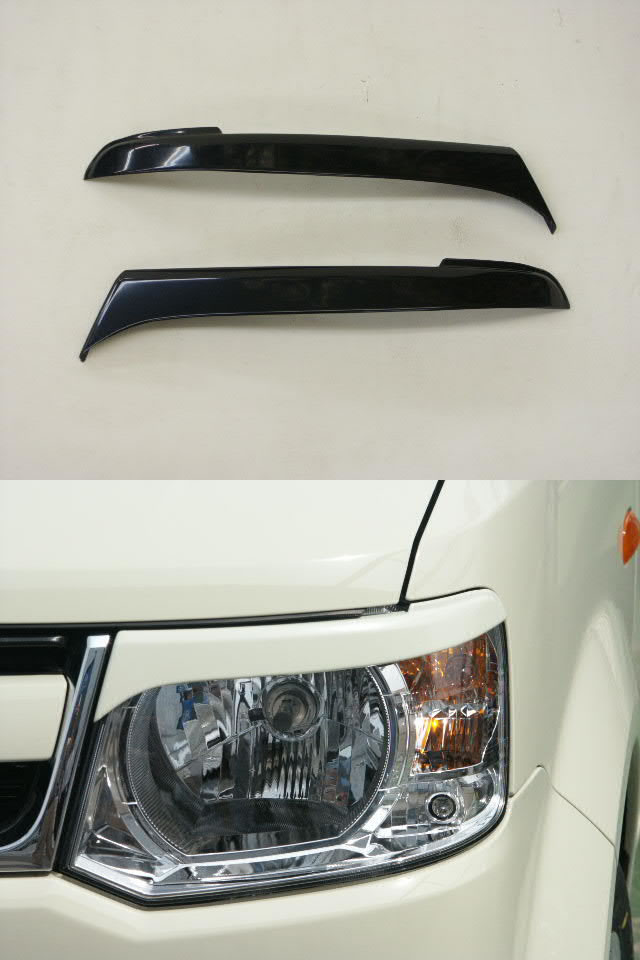 未塗装品 アイライン 左右セット ekワゴン H82W ※沖縄は別途送料がかかります。|カーショップナガノ