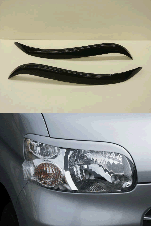 未塗装品 アイライン 左右セットタント L375S・L385S 前期型 ※沖縄は別途送料がかかります。|カーショップナガノ
