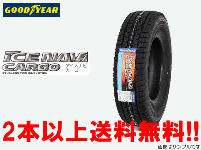 1861円 【T-ポイント5倍】 GOODYEAR ICE NAVI CARGOアイスナビ カーゴ スタッドレスタイヤ145R12 6PR