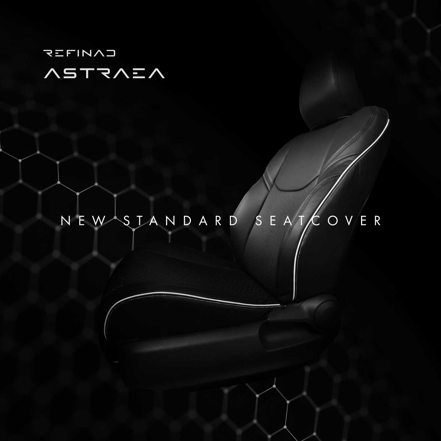 【2,000円OFFクーポン配布中!!】ハイエース コミューター シリコン素材 シートカバー 全席セット Refinad Astraea Series [レフィナード アストレア シリーズ] スタイリッシュ シリコンシートカバー 車 車用品 カー用品 内装パーツ 防水 釣り