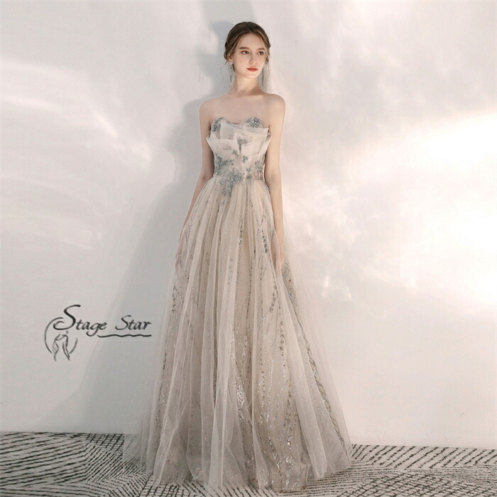 【全品最大25％OFF】ウェディングドレス イブニングドレス ビスチェ 演奏会 発表会 成人式 結婚式ドレス ノースリーブ ロングドレス パーティードレス 前撮り ワンピース Aライン 花嫁ドレス 二次会ドレス ウェディング フォーマル 二次会 忘年会 XS S M L XL 2XL 3XL｜ステージスター