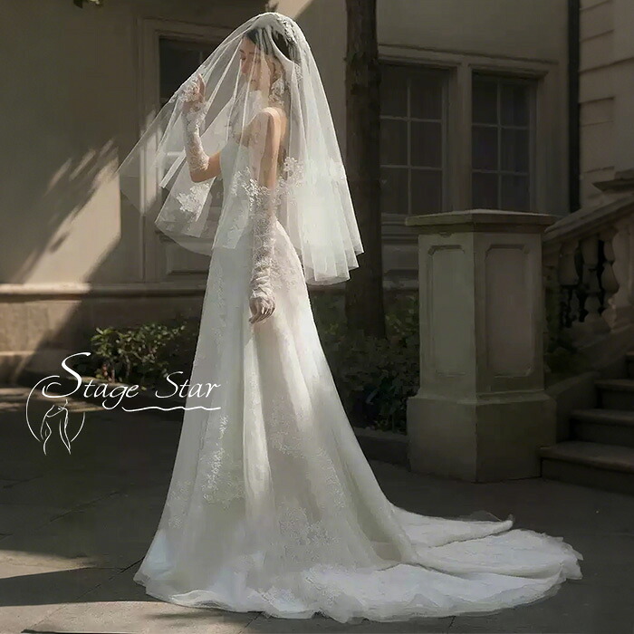 【全品最大25％OFF】 前撮りドレス レース ウェディングドレス エンパイアライン スレンダー ロング ワンピース 白 結婚式 二次会 披露宴 前撮り 後撮り ビーチフォト 二次会ドレス 花嫁ドレス 後撮りドレス 二次会用ドレス ウエディング 花嫁 ホワイト 袖なし｜ステージスター
