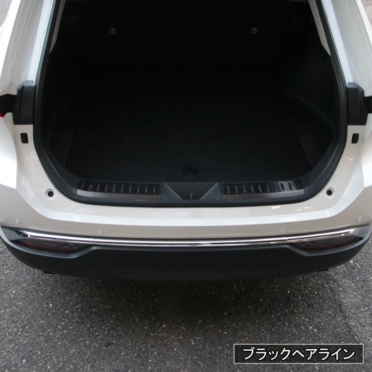 新型ハリアー80系パーツラゲッジスカッフプレート2P選べる3カラードレスアップアクセサリー内装ハイブリッド80系TOYOTAHARRIERHYBRID