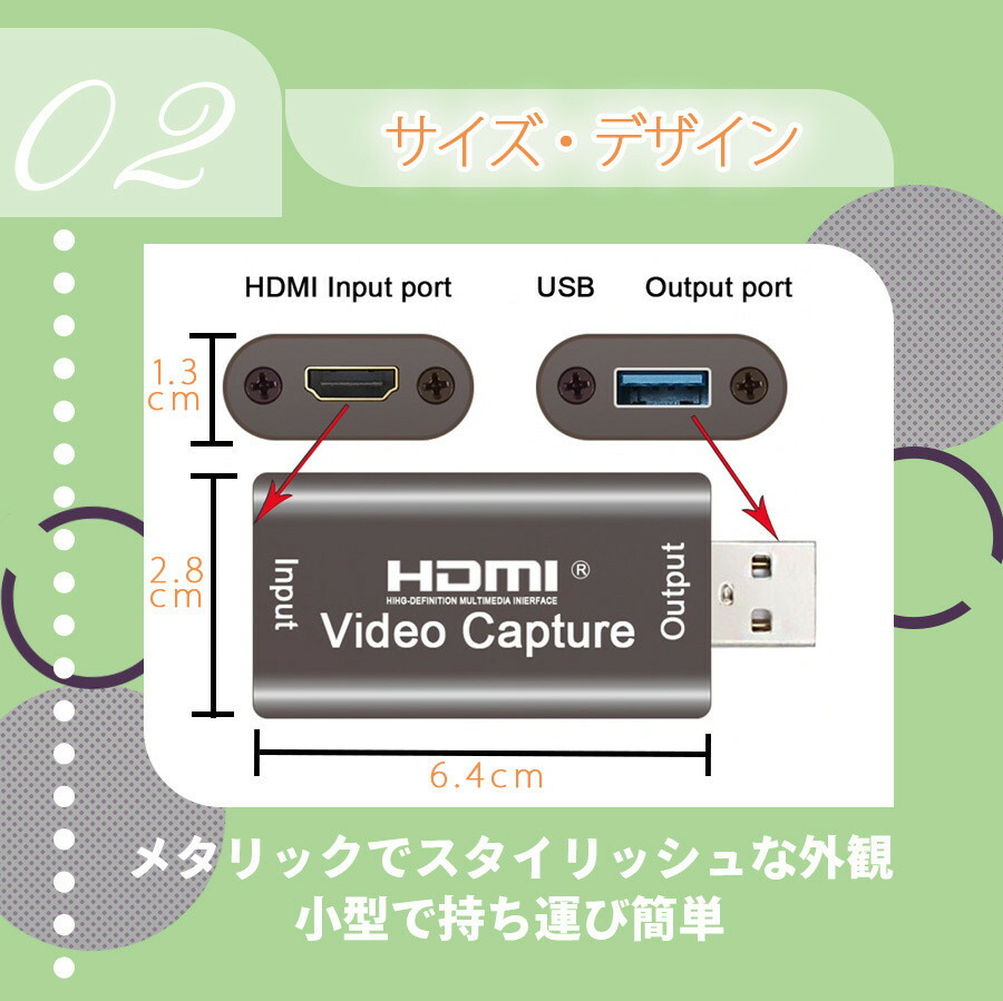 市場 HDMI USB3.0 4K ゲームキャプチャカード ビデオキャプチャカード キャプチャーボード 60HZ HD 1080P