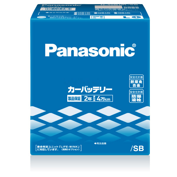 楽天市場 Nboxカスタム Jf1 Jf2 H23 12 ホンダ 新車時 38b19l搭載車用n 40b19l Sb パナソニック バッテリー Sbシリーズ カルースオートパーツ