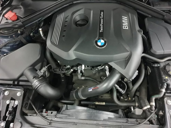 BMW 535iツーリング(F11用)N55エンジン用■チャージパイプ＆ブーストパイプキット ブラック FTPmotorsport