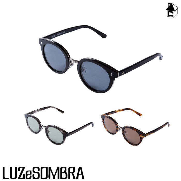 【 SALE 31%OFF 】LUZ REPUBLICA SUNGLASS ルースイソンブラ LUZeSOMBRA〈 大売り出し 銀行割引 フットサル 蹴球 メガネ 黒眼鏡 /25S 〉O2014901