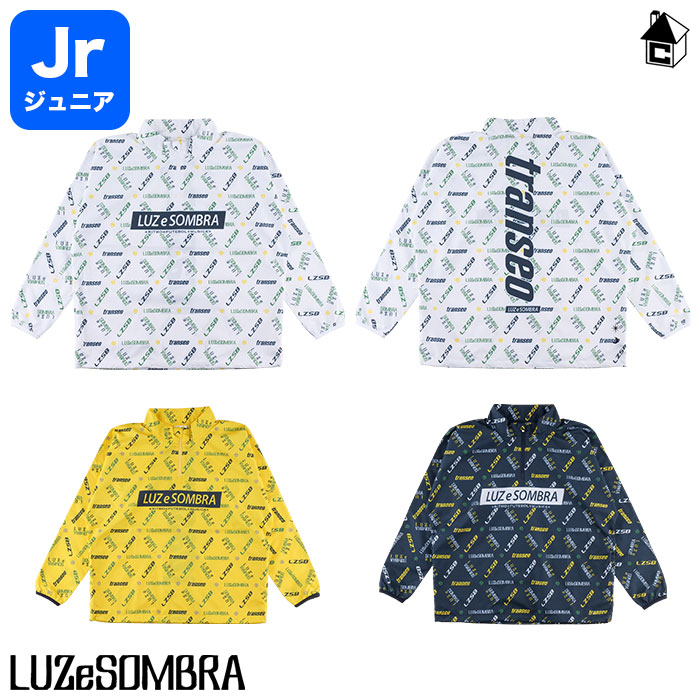 【 SALE20%OFF 】Jr TRANSEO HALFZIP PISTE TOP ルースイソンブラ LUZeSOMBRA 〈 サッカー フットサル ジュニア 子供用 ハーフジップ スドルマンスリーブ ジオメトリック パルケ セール 割引 特価 格安 25W 〉 L2241108