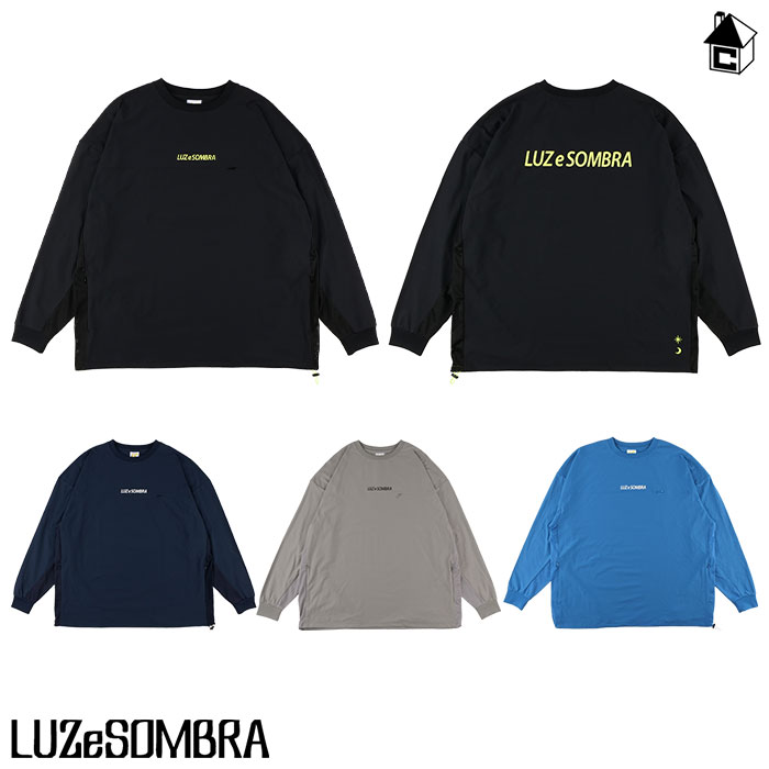 NAVIGATORS BIG SILHOUETTE CREW TOP ルースイソンブラ LUZeSOMBRA〈 ナビゲータービッグシルエットクルートップ サッカー フットサル メッシュ ドローコード付き ドライ素材 〉L1231052|フットサルショップ casa paterna