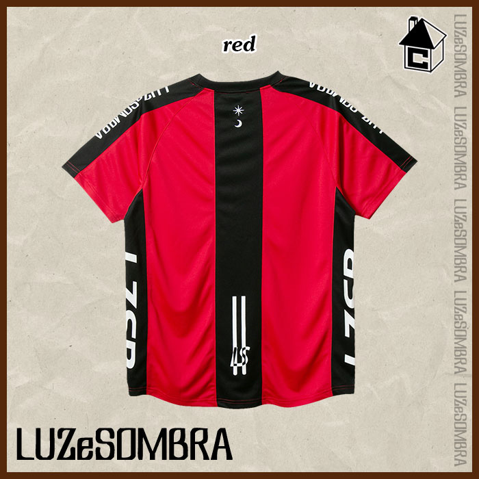 楽天市場 Luz E Sombra Luzesombra ルースイソンブラ Stripe Line Logo Pattern Pra Shirt サッカー フットサル ユニフォーム プラシャツ F フットサルショップ Casa Paterna