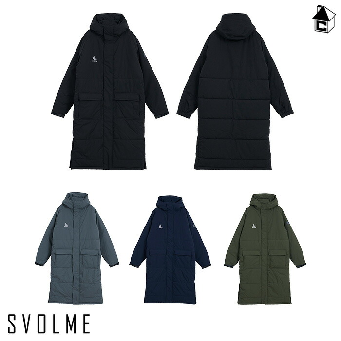 楽天市場】【SALE40%OFF】svolme【スボルメ】ダウンベンチコート