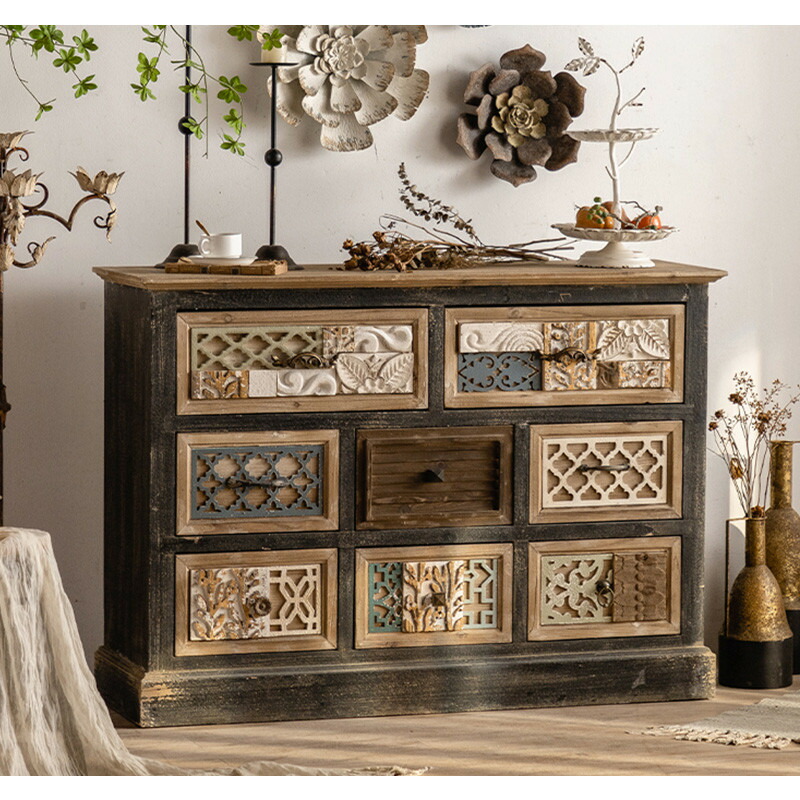 楽天市場】＼20時〜4H限定☆ポイント5倍！／ アンティーク調 チェスト