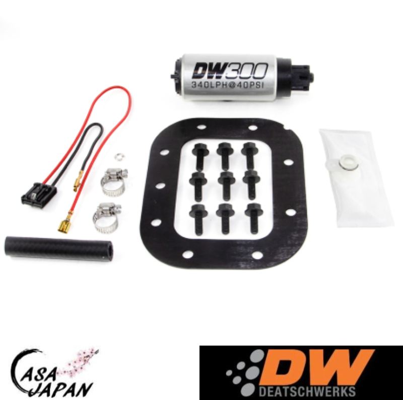 Deatschwerks シボレー コルベット 5.7L V8 1984~1985年 DW300 340lph ガソリン 燃料 ポンプ キット フューエル 容量:340/h インタンクタイプ デッチワークス +BS