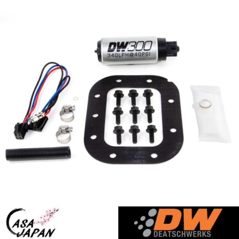 Deatschwerks シボレー コルベット 5.7L V8 ZR1 1990~1996年 DW300 340lph ガソリン 燃料 ポンプ キット フューエル 容量:340/h インタンクタイプ デッチワークス +BS