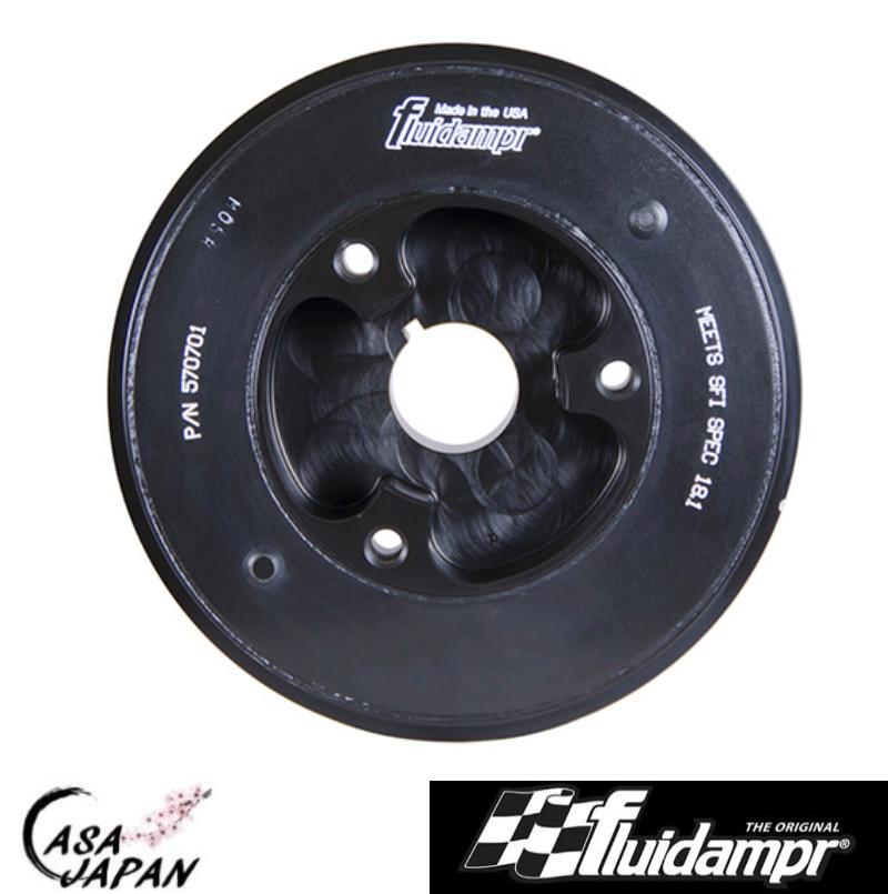Fluidampr 三菱 ランサー エボリューションX エボ10 CZ4A 4B11 2.0L 2007~2015年 ミツビシ クランク プーリー ハーモニック フルーダンパー +BS