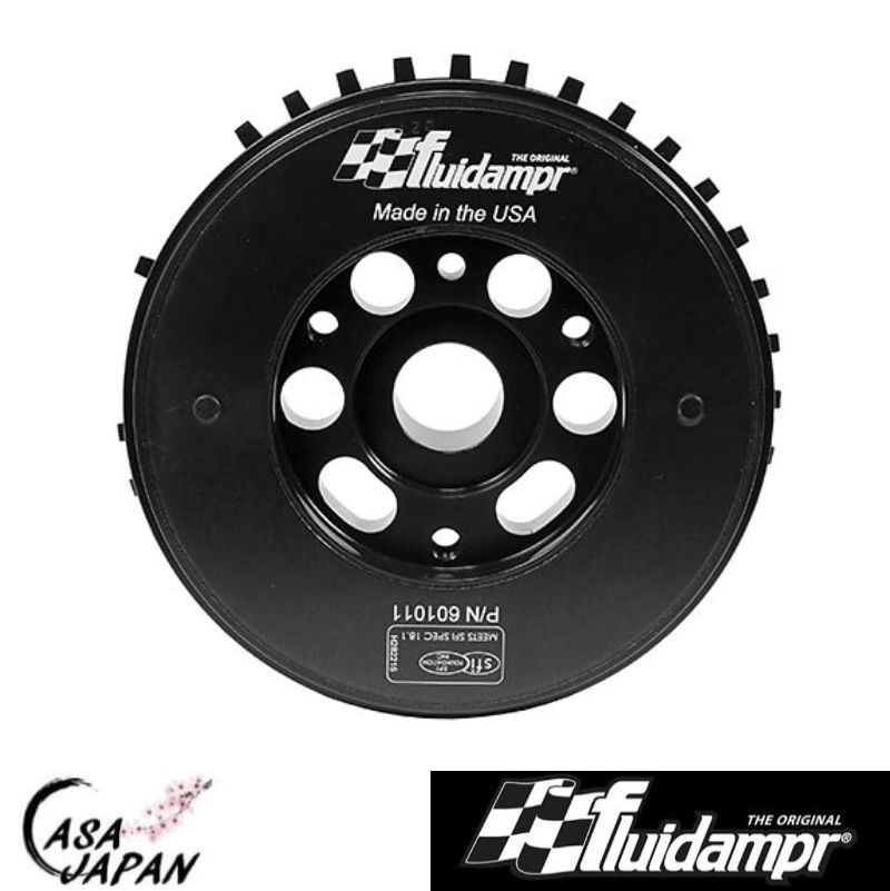 Fluidampr マツダ ロードスター ユーノス MX5 NC NCEC MX5 LF-VE 2.0L チェーン駆動 2005~2015年 クランク プーリー ハーモニック フルーダンパー +BS