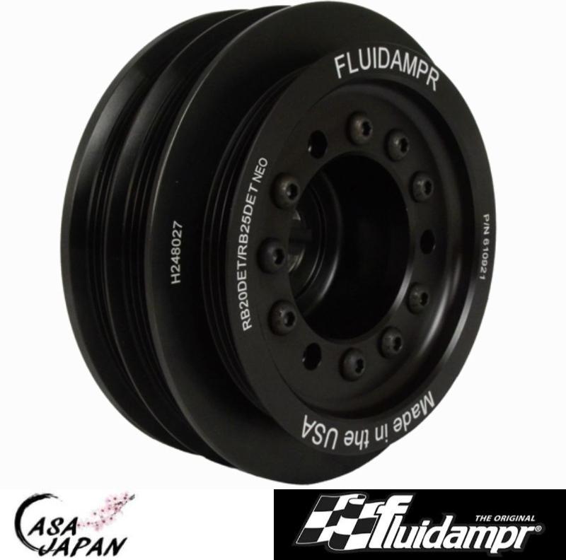 Fluidampr 日産 ニッサン スカイライン GTR GT-R R32 RB20DET RB20 R34 RB25DET RB25 Phase-1 NEO クランク プーリー ハーモニック フルーダンパー +BS