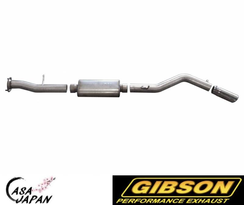 Gibson ハマー H2 BASE 6.0L 6.2L A/T 4WD 2007~2009年 +5hp ステンレス マフラー エキゾースト ギブソン +BS｜カーサジャパン