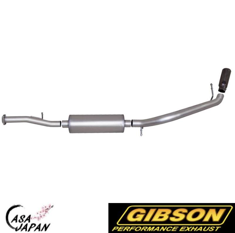 Gibson シボレー C1500 K1500 GMC シエラ 4.3L 5.0L Extendedキャブ 1996~1999年 +10hp シングル ステンレス マフラー エキゾースト ギブソン +BS|カーサジャパン