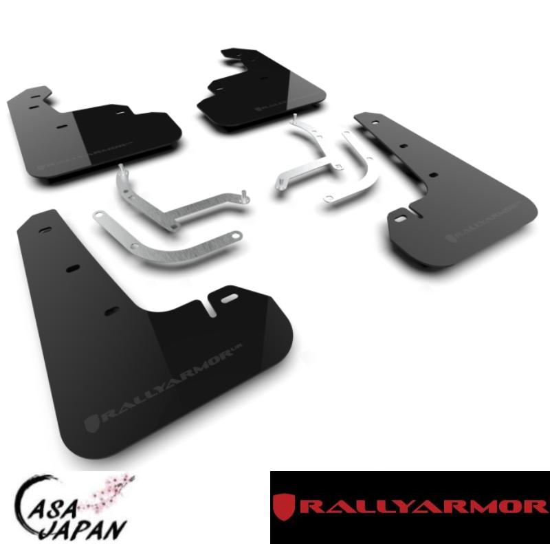 Rally Armor スバル インプレッサ GU GU6 GU7 GUD GUE 2023年~ ブラック・グレー ラリーアーマー スプラッシュ ガード マッド フラップ +BS