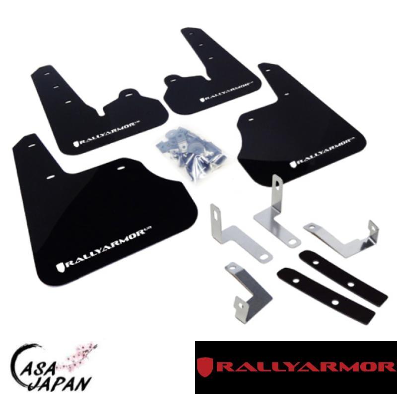 Rally Armor スバル インプレッサ スポーツ GP G4 GJ 2011~2016年 ブラック・ホワイト ラリーアーマー スプラッシュ ガード マッド フラップ +BS