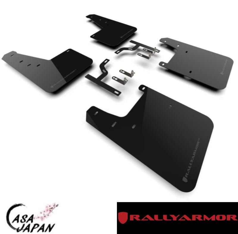 Rally Armor トヨタ セコイア キャップストーン リミテッド プラチナ SR5 TRD VXKH80 VXKH85 3.4L V6 2023年~ ブラック・グレー ラリーアーマー スプラッシュ ガード マッド フラップ +BS