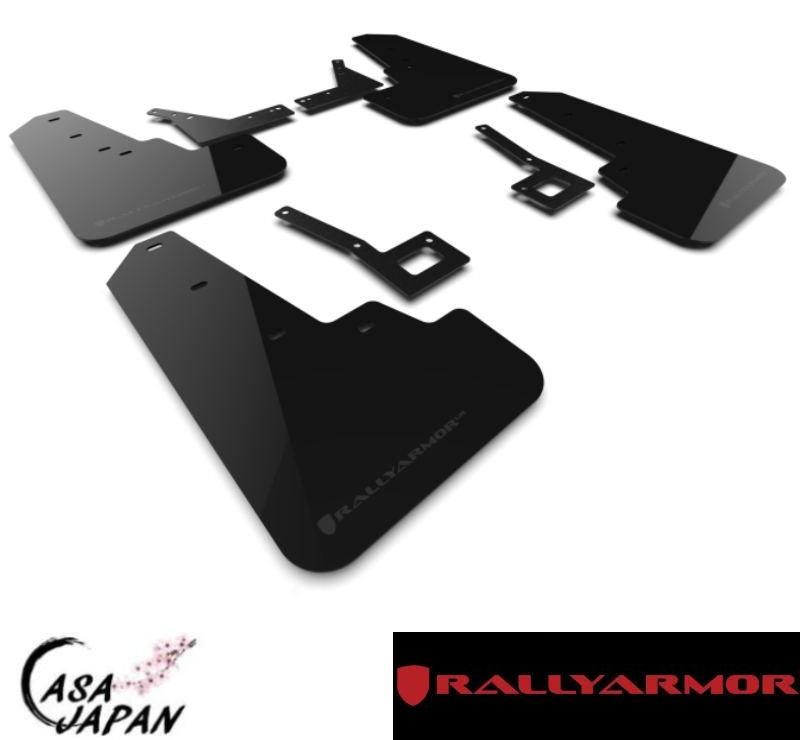 Rally Armor ダッジ ラム 1500 レベル V6 V8 2019~2024年 ブラック・ダックグレー ラリーアーマー スプラッシュ ガード マッド フラップ +BS｜カーサジャパン
