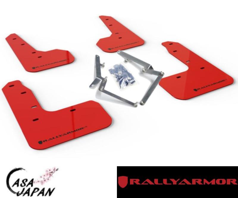 Rally Armor ホンダ シビック ハッチバック FK7 2017年~ レッド・ブラック ラリーアーマー スプラッシュ ガード マッド フラップ +BS 27,300円