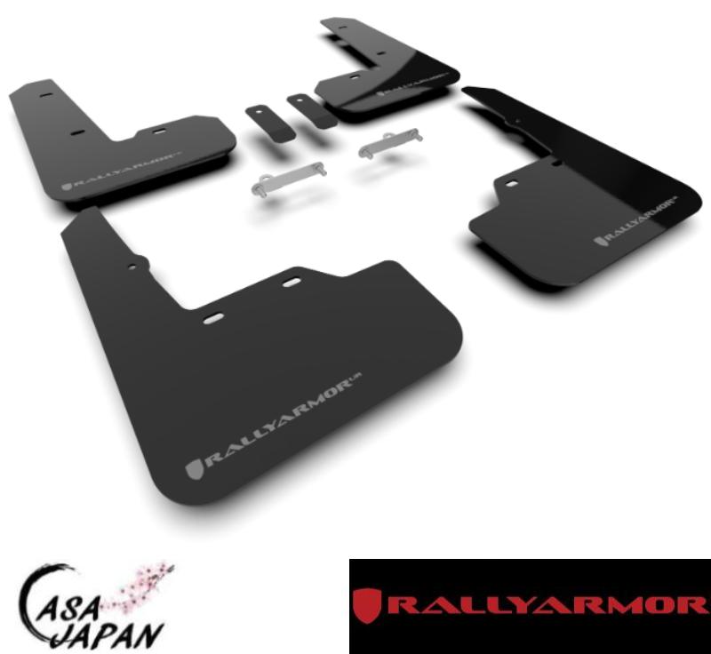 Rally Armor スバル WRX S4 VB VBH 2021年~ ブラック・ダックグレー ラリーアーマー スプラッシュ ガード マッド フラップ +BS